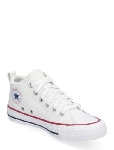 Ctas Malden Street Mid White/Red/Blue High-top Sneakers White Converse