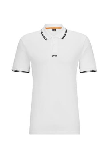 Pchup Tops Polos Short-sleeved White BOSS