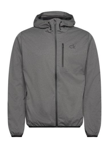 Ultron Hooded Jacket Sport Sport Jackets Grey Calvin Klein Golf