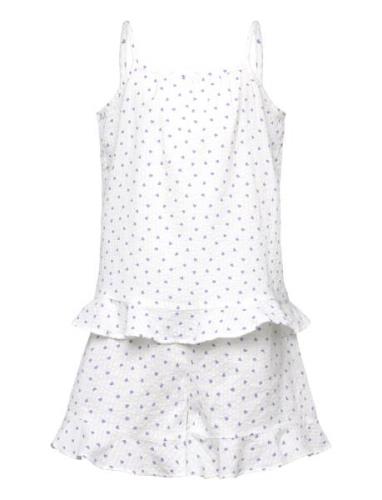 Pajama Camisole Pyjamassæt White Lindex