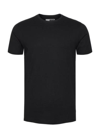 Sdrock Ss Tops T-Kortærmet Skjorte Black Solid