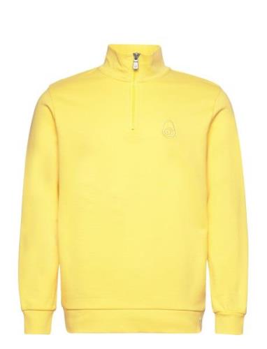 Ocean T-Neck Sport Sweatshirts & Hoodies Sweatshirts Yellow Sail Racin...