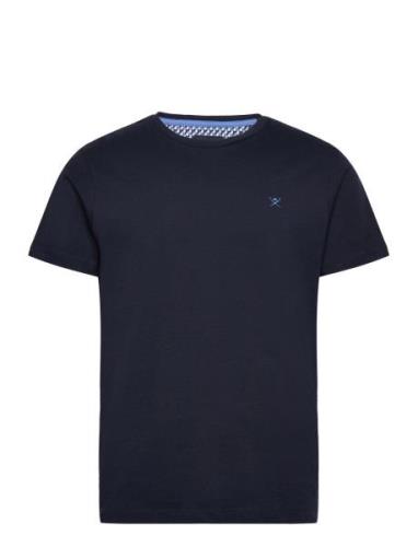 Swim Trim Logo Tee Tops T-Kortærmet Skjorte Navy Hackett London