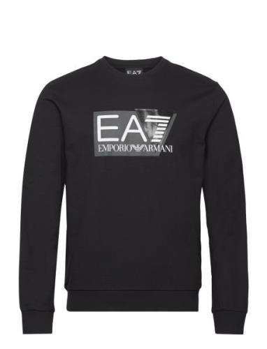 Sweatshirts Tops Sweatshirts & Hoodies Sweatshirts Black EA7