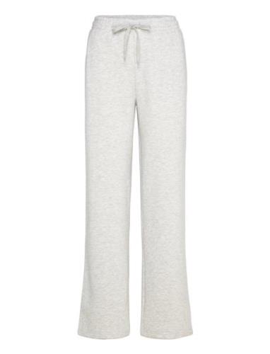 Basic Straight Sweatpants Bottoms Sweatpants Grey Gina Tricot