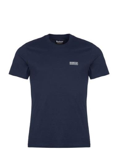 B.intl Small Logo Tee Designers T-Kortærmet Skjorte Navy Barbour