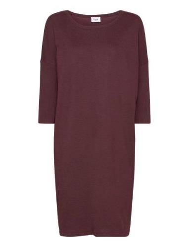 Milasz R-N Dress Knælang Kjole Burgundy Saint Tropez