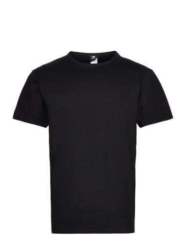 Dovre T-Shirts 1/4 Ærme Organi Tops T-Kortærmet Skjorte Black Dovre