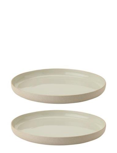 Emma Frokosttallerken Ø 19 Cm 2 Stk Grey Home Tableware Plates Dinner ...