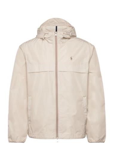 Full-Zip Hooded Jacket Tynd Jakke Beige Polo Ralph Lauren