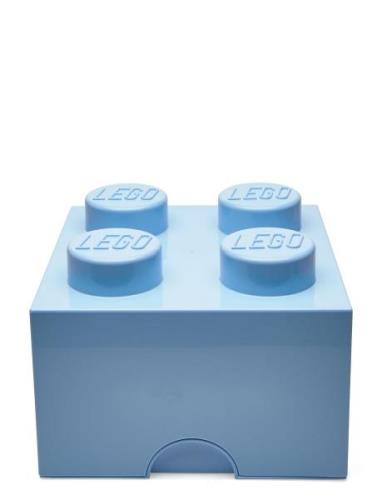 Lego Storage Brick 4 Home Kids Decor Storage Storage Boxes Blue LEGO S...