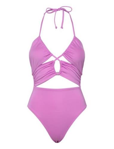 Sol Searcher Piece Sport Swimsuits Pink Billabong