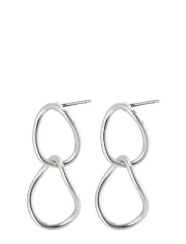 Nika Earrings Ørestickere Smykker Silver Pilgrim