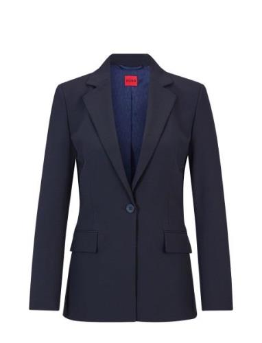 Atana Blazers Single Breasted Blazers Blue HUGO