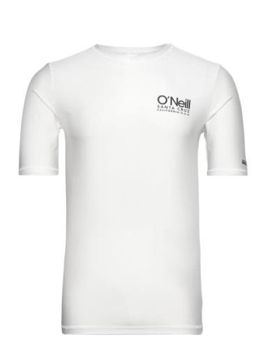 Essentials Cali S/Slv Skins Sport T-Kortærmet Skjorte White O'neill