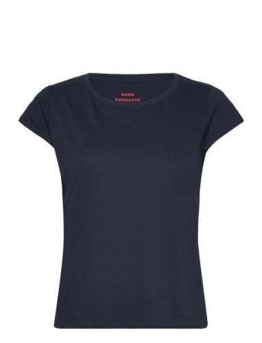 Organic Jersey Teasy Tee Fav Tops T-shirts & Tops Short-sleeved Navy M...
