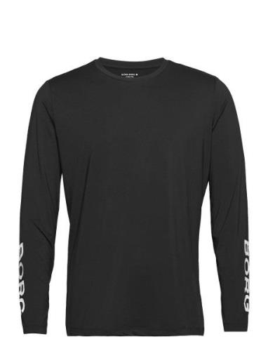 Borg Long Sleeve T-Shirt Sport T-Langærmet Skjorte Black Björn Borg