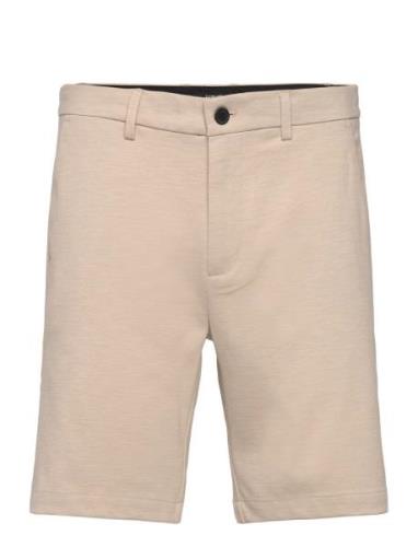 Milano Brendon Jersey Shorts Bottoms Shorts Chinos Shorts Beige Clean ...