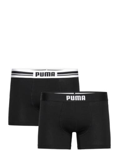 Puma Men Everyday Placed Logo Boxer Boxershorts Black PUMA