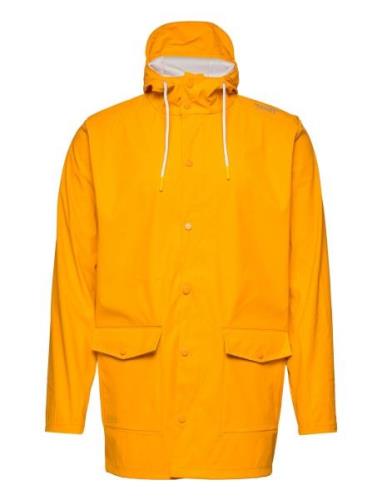 Erik M Dull Pu Jacket W-Pro 5000 Outerwear Rainwear Rain Coats Yellow ...