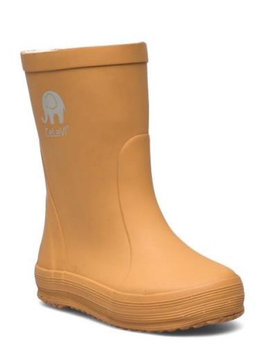 Basic Wellies -Solid Shoes Rubberboots High Rubberboots Orange CeLaVi
