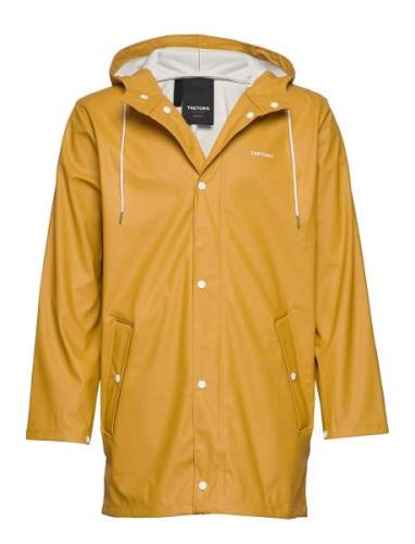 Wings Rainjacket Outerwear Rainwear Rain Coats Yellow Tretorn