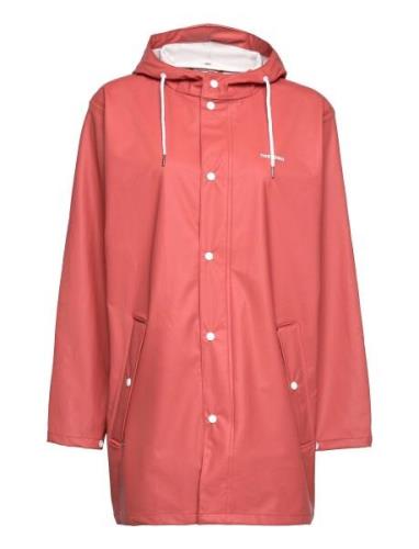 Wings Rainjacket Outerwear Rainwear Rain Coats Pink Tretorn