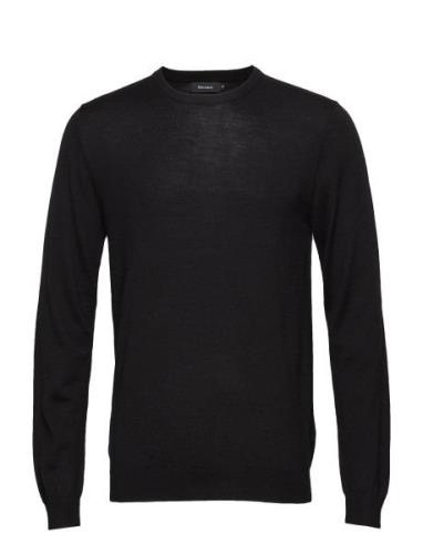 Margrate Tops Knitwear Round Necks Black Matinique