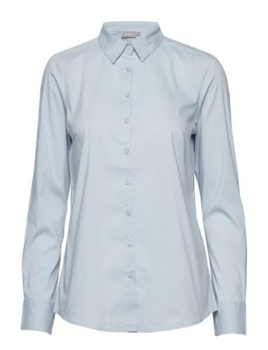 Frzashirt 1 Shirt Tops Shirts Long-sleeved Blue Fransa