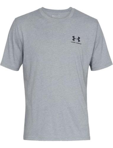 Ua M Sportstyle Lc Ss Sport T-Kortærmet Skjorte Grey Under Armour