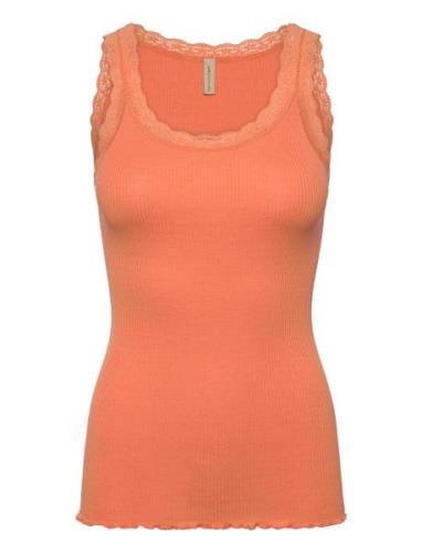 Sc-Sarona Tops T-shirts & Tops Sleeveless Orange Soyaconcept