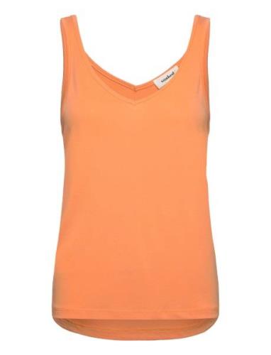 Slcolumbine Tank Top Tops T-shirts & Tops Sleeveless Orange Soaked In ...