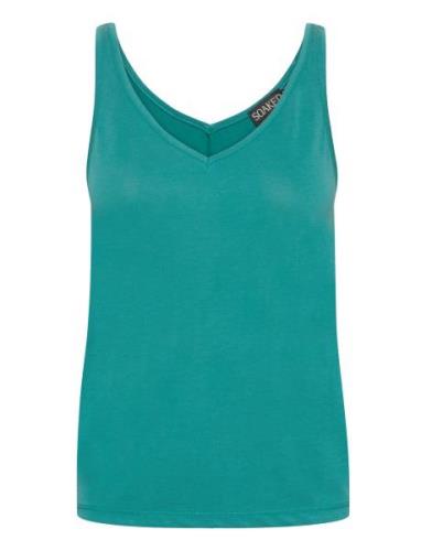 Slcolumbine Tank Top Tops T-shirts & Tops Sleeveless Green Soaked In L...