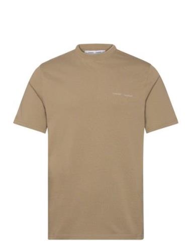 Norsbro T-Shirt 6024 Designers T-Kortærmet Skjorte Beige Samsøe Samsøe