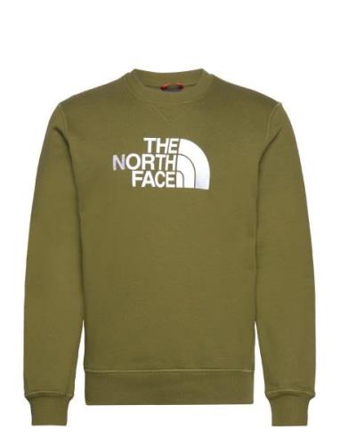 M Drew Peak Crew Sport Sweatshirts & Hoodies Sweatshirts Khaki Green T...