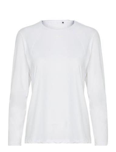 Adv Essence Ls Tee W Sport T-shirts & Tops Long-sleeved White Craft