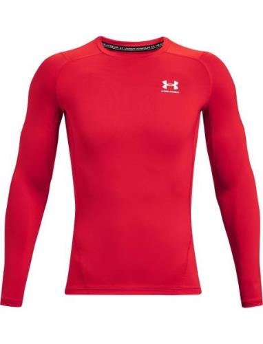 Ua Hg Armour Comp Ls Sport T-Langærmet Skjorte Red Under Armour