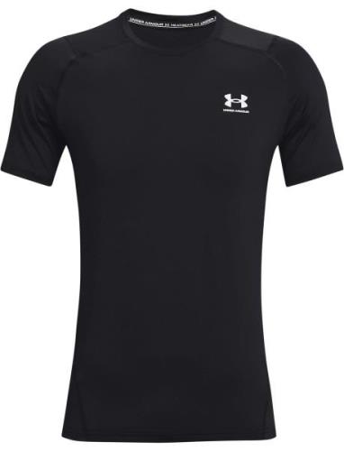 Ua Hg Armour Fitted Ss Sport T-Kortærmet Skjorte Black Under Armour