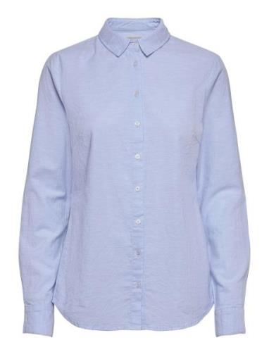 Frzaoxford 1 Shirt Tops Shirts Long-sleeved Blue Fransa