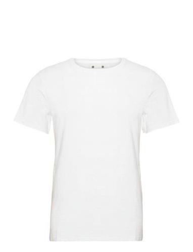 Base-S R T S\S Tops T-Kortærmet Skjorte White G-Star RAW