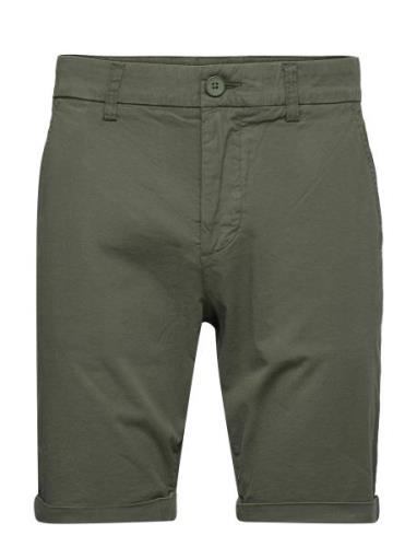 Chuck Regular Chino Poplin Shorts - Bottoms Shorts Chinos Shorts Green...