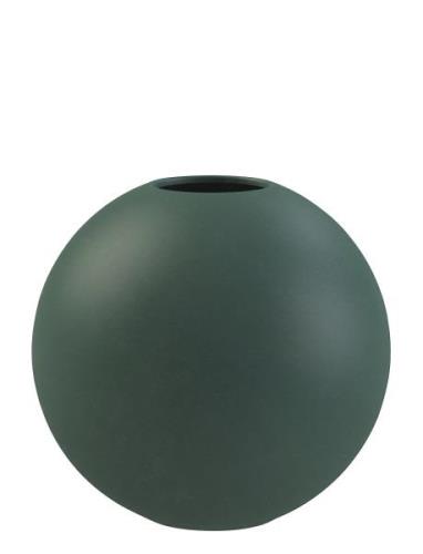 Ball Vase 20Cm Home Decoration Vases Big Vases Green Cooee Design