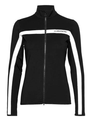 Janice Mid Layer Sport Sweatshirts & Hoodies Fleeces & Midlayers Black...