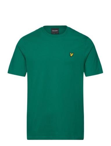 Plain T-Shirt Tops T-Kortærmet Skjorte Green Lyle & Scott