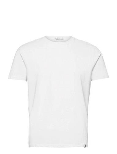 Panos Emporio Organic Cotton Tee Crew Tops T-Kortærmet Skjorte White P...