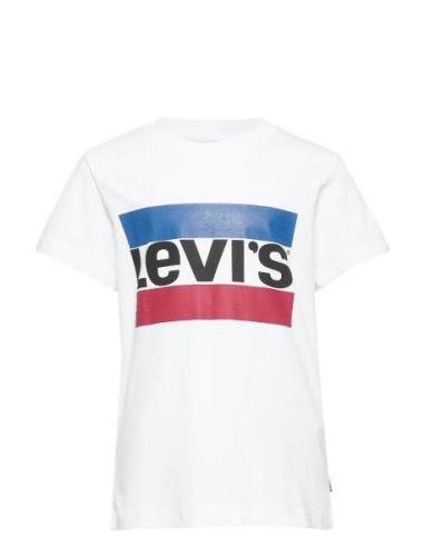 Levi's® Sportswear Logo Tee Tops T-Kortærmet Skjorte White Levi's