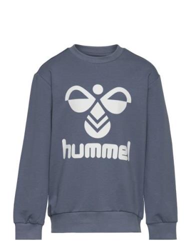 Hmldos Sweatshirt Sport Sweatshirts & Hoodies Sweatshirts Blue Hummel