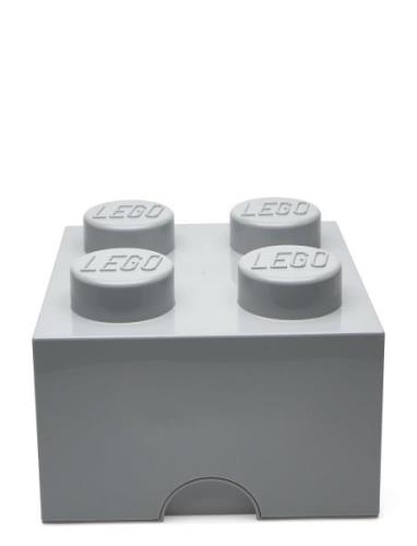 Lego Storage Brick 4 Home Kids Decor Storage Storage Boxes Grey LEGO S...