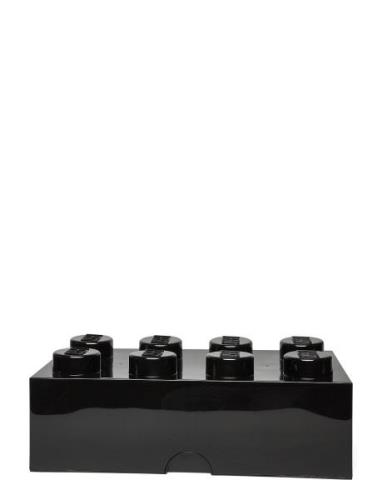 Lego Storage Brick 8 Home Kids Decor Storage Storage Boxes Black LEGO ...