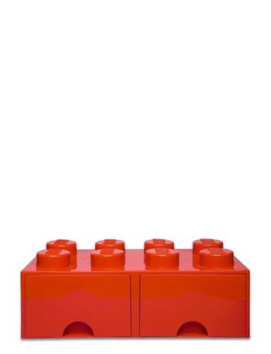 Lego Brick Drawer 8 Home Kids Decor Storage Storage Boxes Red LEGO STO...
